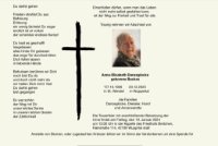 eine Anzeige